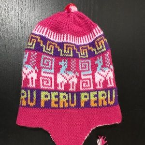Peruvian Alpaca Wool Beanie Handmade in Peru NEW